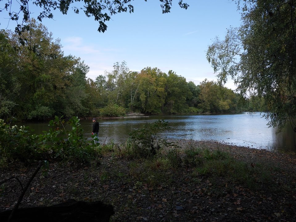 River view at Camp Douglass